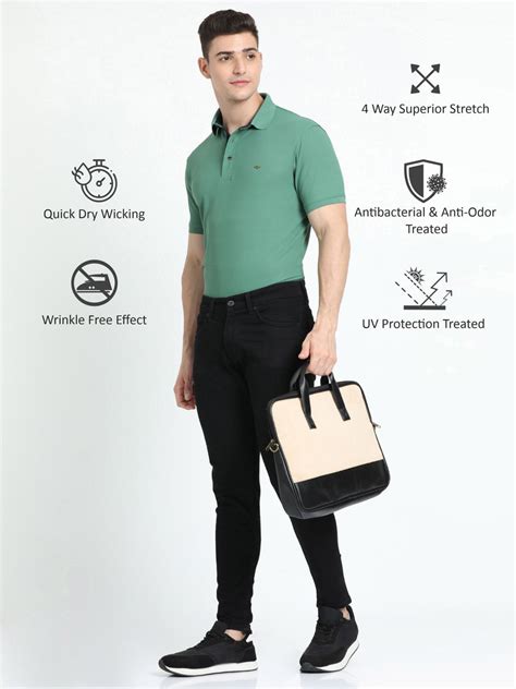 Buy Apple Green Polo T Shirt for Men Online | Stellers