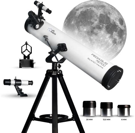 Buy Pie Matrix Pegasus 76700 Newtonian Reflector Telescope with 235x ...