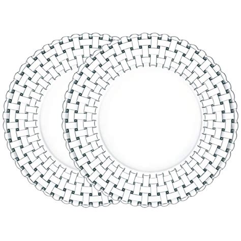 Buy Nachtmann Bossa Nova Charger Plate Set, 32cm, Set of 2, Transparent ...