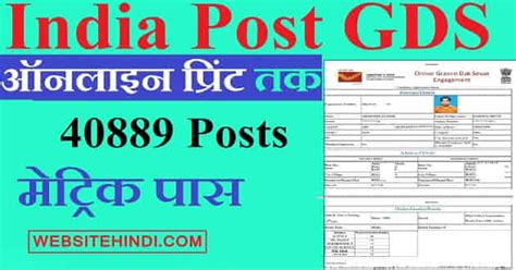 PostOffice Gds Recruitment 2023 Apply Kaise Kare (हिंदी)