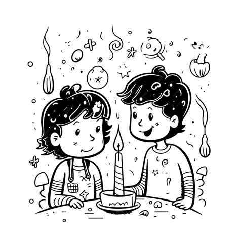 Premium Vector | Sketch hand drawn single line art coloring page line ...