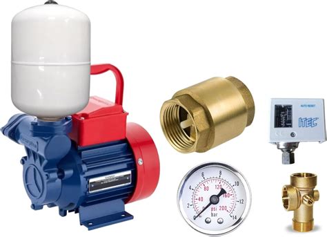 CRI 1 HP pressure Booster Pump with 24 ltr Pressure Tank And Float ...