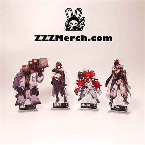 Zzz Standee - Belobog Heavy Industries - Zzz Merch