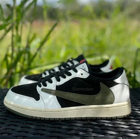 Travis Scott x Air Jordan 1 Low OG SP "Olive" | Nice Kicks