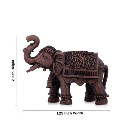 Giri - Elephant Decor Statue | Copper Elephant | Elephant Copper Idol
