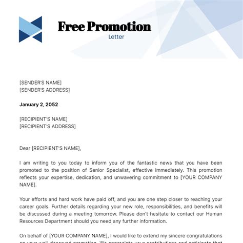 Business Promotion Letter Example 的图像结果