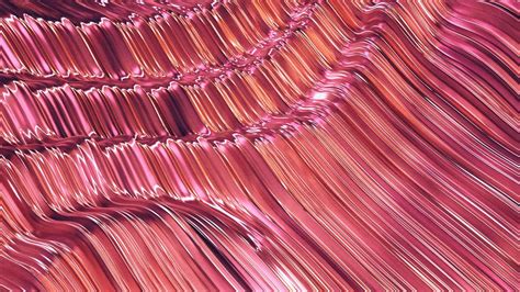 Wallpaper waves, liquid, pink hd, picture, image