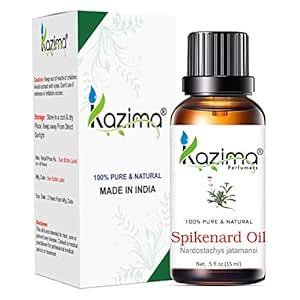 Buy KAZIMA Spikenard (Jatamansi) Essential Oil - 100% Pure Natural ...