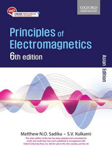 Principles of Electromagnetics: Buy Principles of Electromagnetics by ...