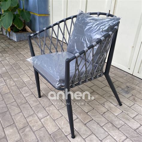 Jual Kursi Outdoor Anyaman Tali Rope / Kursi Kolam Renang / Kursi Teras ...