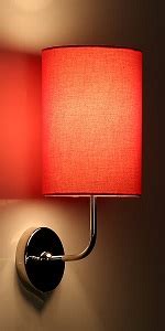 Craftter Wall Lamp For Living And Bed Room Light-Stainless Steel Base ...