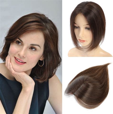 HAIR WALA™ Light Weight Hair Toppers for Thinning Hair Women Synthetic ...
