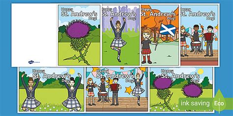 St Andrews Day Cards