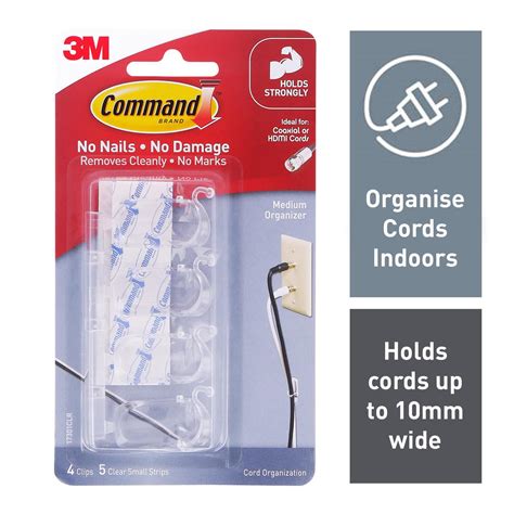 Command Cord Clips - Hooks | Mitre 10™