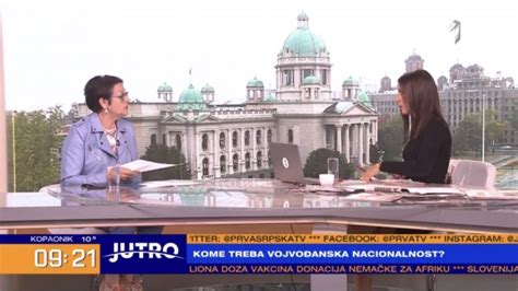 Haos u studiju TV Prva: Ministarka napala voditeljku - B92