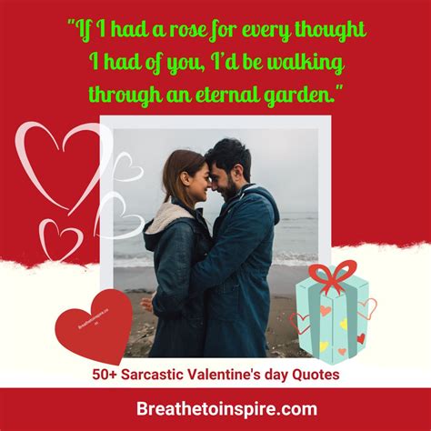 50+ Sarcastic Valentines Day Quotes Funny Edition - 2024 - Breathe To ...