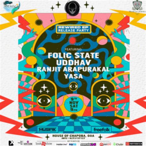 REWIRED EP Release Party by House Of Chapora, Techno Event Tickets Goa ...