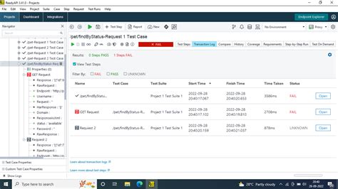 Ready API Testing 的图像结果