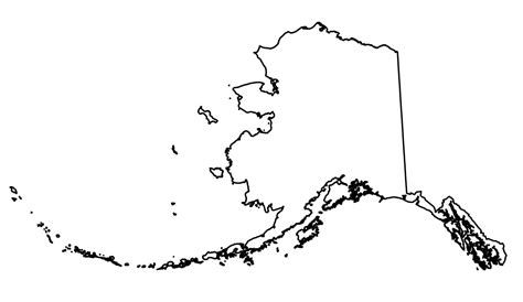 State Outlines: Blank Maps of the 50 United States - GIS Geography