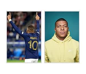Footballer Kylian Mbappe Poster, Size - 12 X 18 inches, Paper Thickness ...
