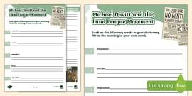 Michael Davitt KWL Chart