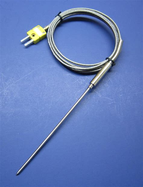 K-type Thermocouple Sensor with High Temperature Stainless Steel ...