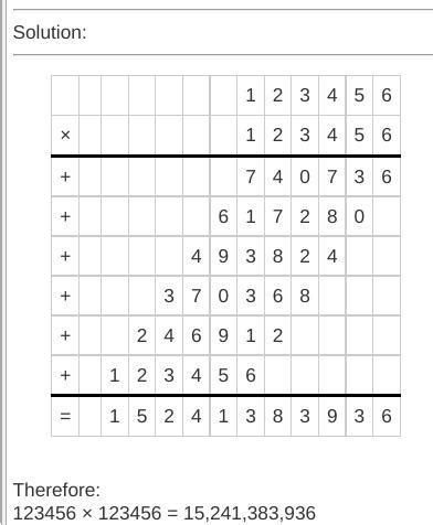 what is 123456*123456 please - Brainly.in