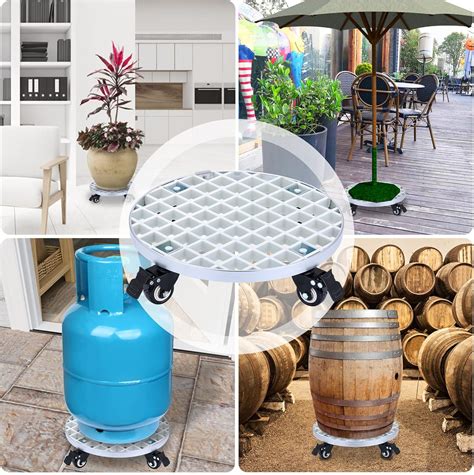 Buy artline Heavy Duty Plant Stand with Wheels, 400lbs Capacity Wheeled ...