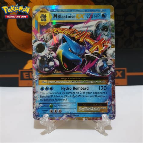 Mega Blastoise Ex Card