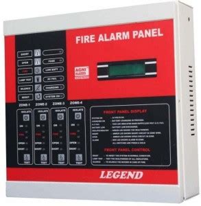 Agni 2 Zone Fire Alarm Panel (Standard Size, Red) Fire Alarm Box Price ...