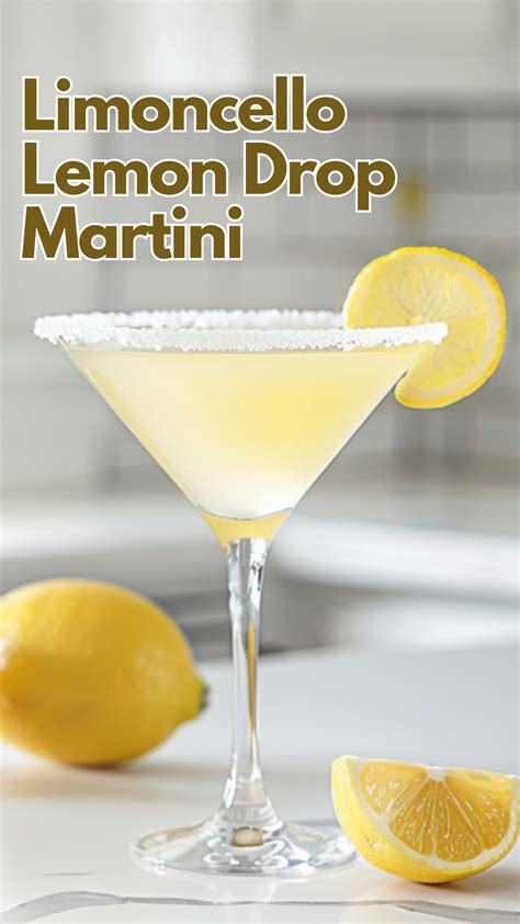 Limoncello Lemon Drop | Recipe | Lemon drop martini, Drinks alcohol ...