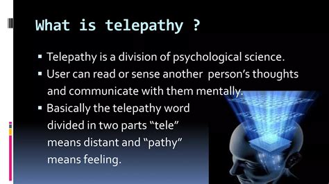 Communication_Telepathy | PPTX