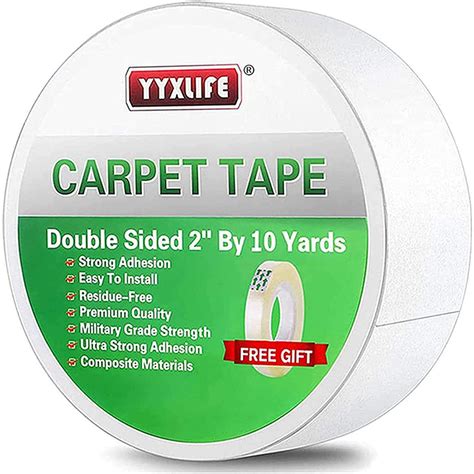 YYXLIFE Double Sided Carpet Tape for Area Rugs Carpet Adhesive ...
