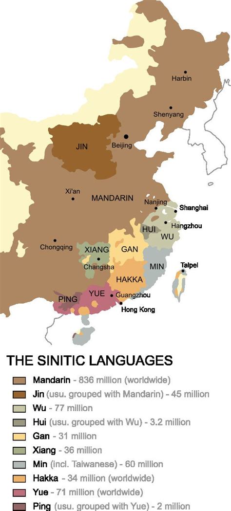 China Language Map 的图像结果