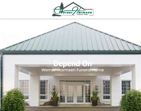 Werner Harmsen Funeral Home's Holding Open House At Its New Cambria ...