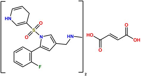 Vonoprazan Impurity 44 Hemifumarate | CAS No- 2416241-98-8 (Free base ...