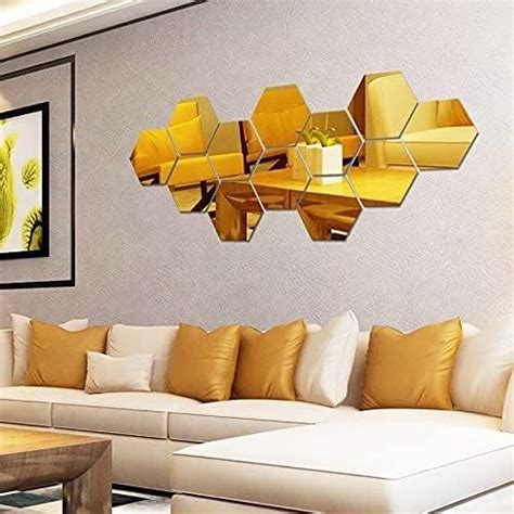 MERAKI MART Non Glass Wall Mirror Stickers with Butterfly 3D Acrylic ...