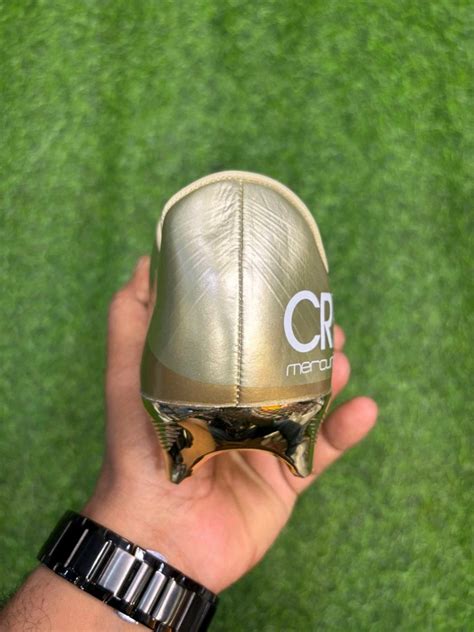Mercurial CR7 Rare Gold Limited Edition FG With Lace