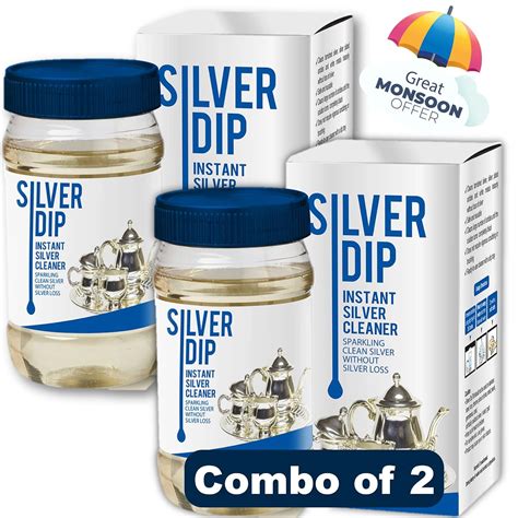 Modicare Silver Dip Instant Silver Cleaner for Home & Kitchen Use ...
