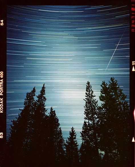 80 minute exposure of the Milky Way over Oregon’s Central Cascades ...