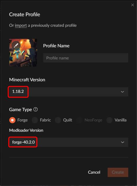 +Install Forge Modloader 的图像结果