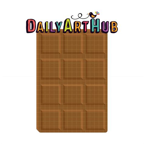 Chocolate Bar Clip Art – Daily Art Hub // Graphics, Alphabets & SVG