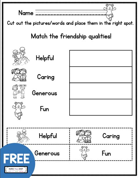 Social Skills Worksheets