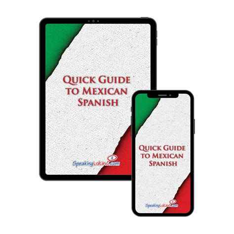 Quick Guide to Mexican Spanish: Slang Dictionary