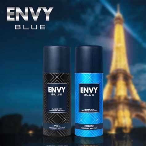 Envy (Vibe + Exude) Deodorant Spray For Men (Pack of 2) - 165ml Each – ENVY