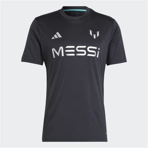 adidas Messi Training Jersey - Black | Free Shipping with adiClub