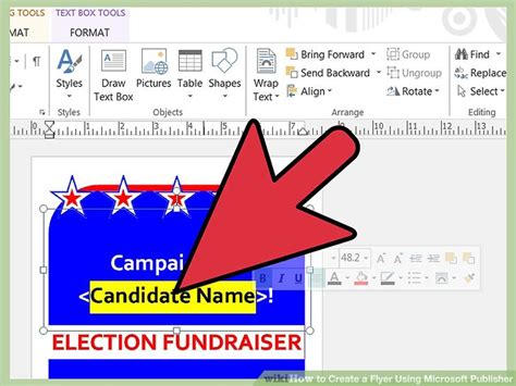Image result for How to Make a Flyer Using Publisher