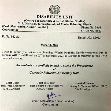 Disability Unit | AMU