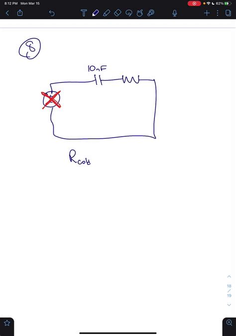 SOLVED:A 10^-8-F capacitor (10 nanofarads) is charged to 50 V and then ...
