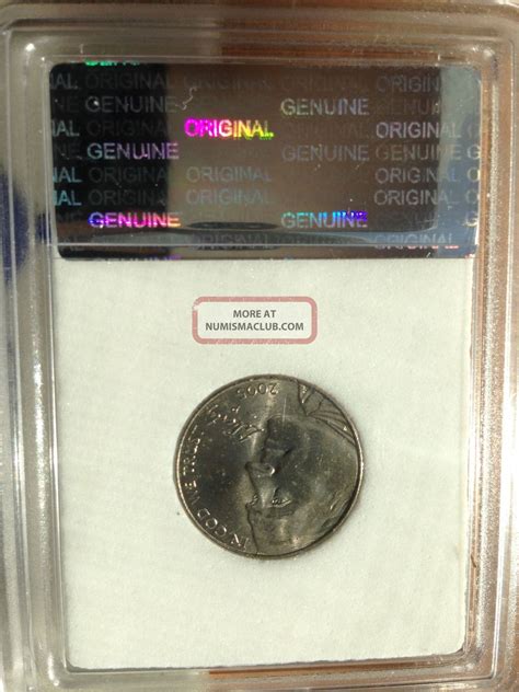 2005 - P 5c Western Waters Satin Finish (special Strike) Jefferson Nickel